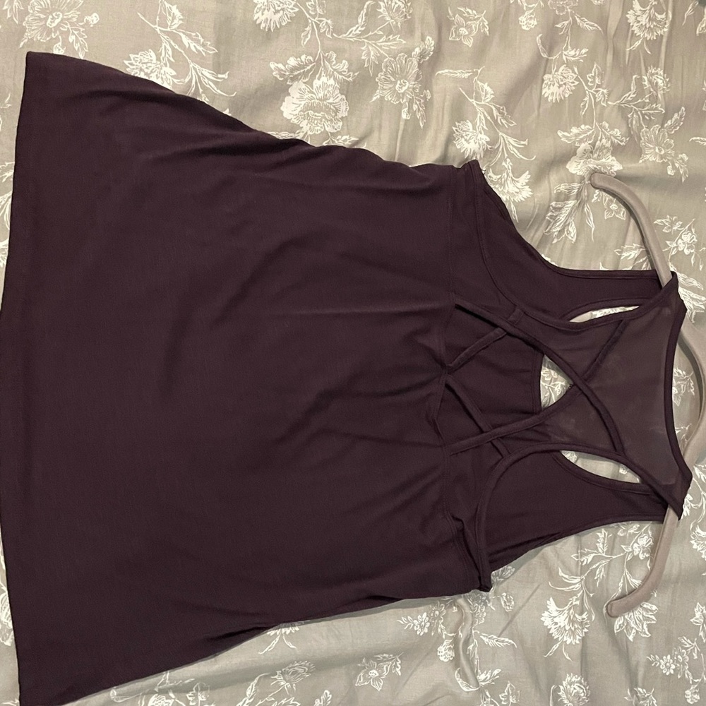 Purple Gym Tank - Picture 2 of 3